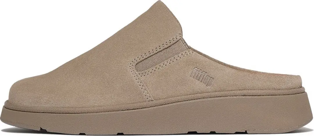 FitFlop Gen-FF Closed Back Mule Suede - Taupe - afbeelding 5 van 6