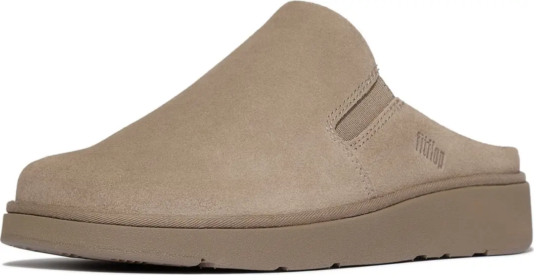 FitFlop Gen-FF Closed Back Mule Suede - Taupe - afbeelding 6 van 6