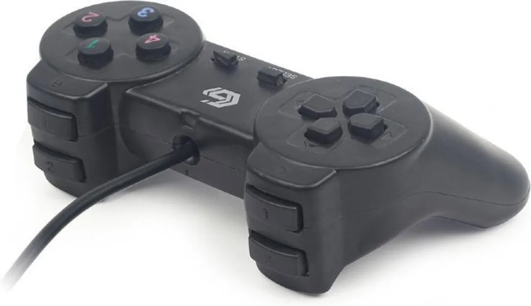 Gembird JPD-UB-01 USB Gamepad - 10 Knoppen - Zwart