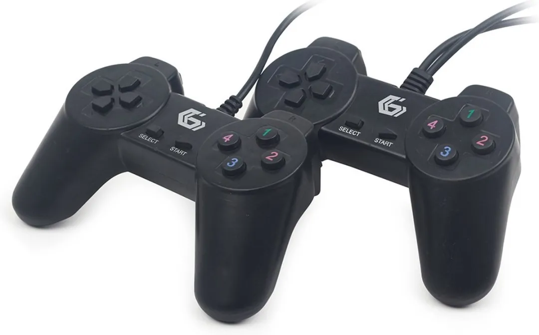 Gembird JPD-UB-01 USB Gamepad - 10 Knoppen - Zwart