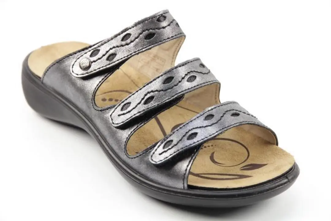 Romika Vrouwen Slippers Kleur: Metallics Maat: 41