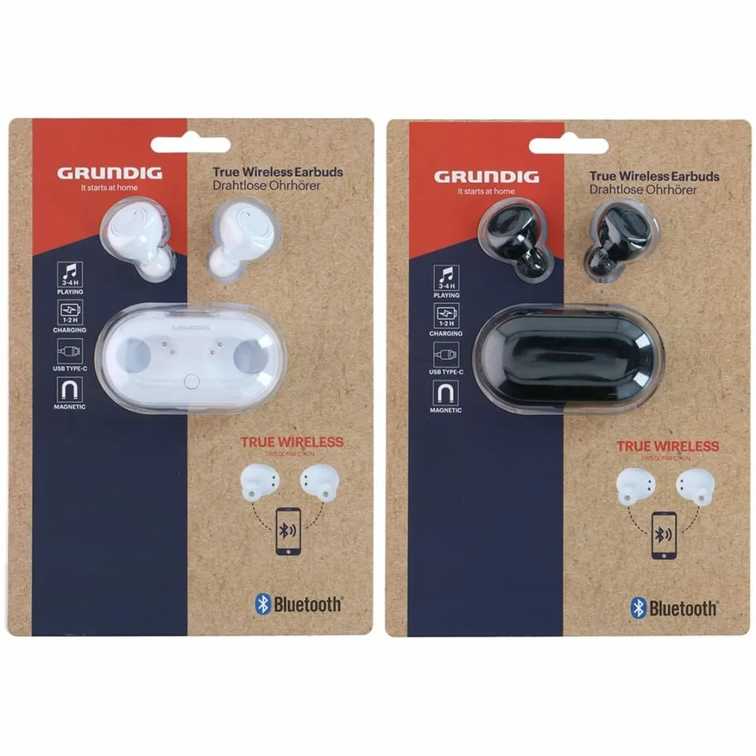 Grundig TWS Earbuds - Zwart/Wit - afbeelding 2 van 4