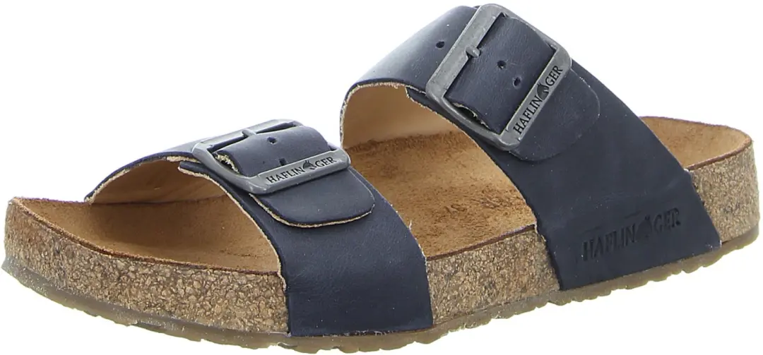 Haflinger dames slippers blauw maat 37