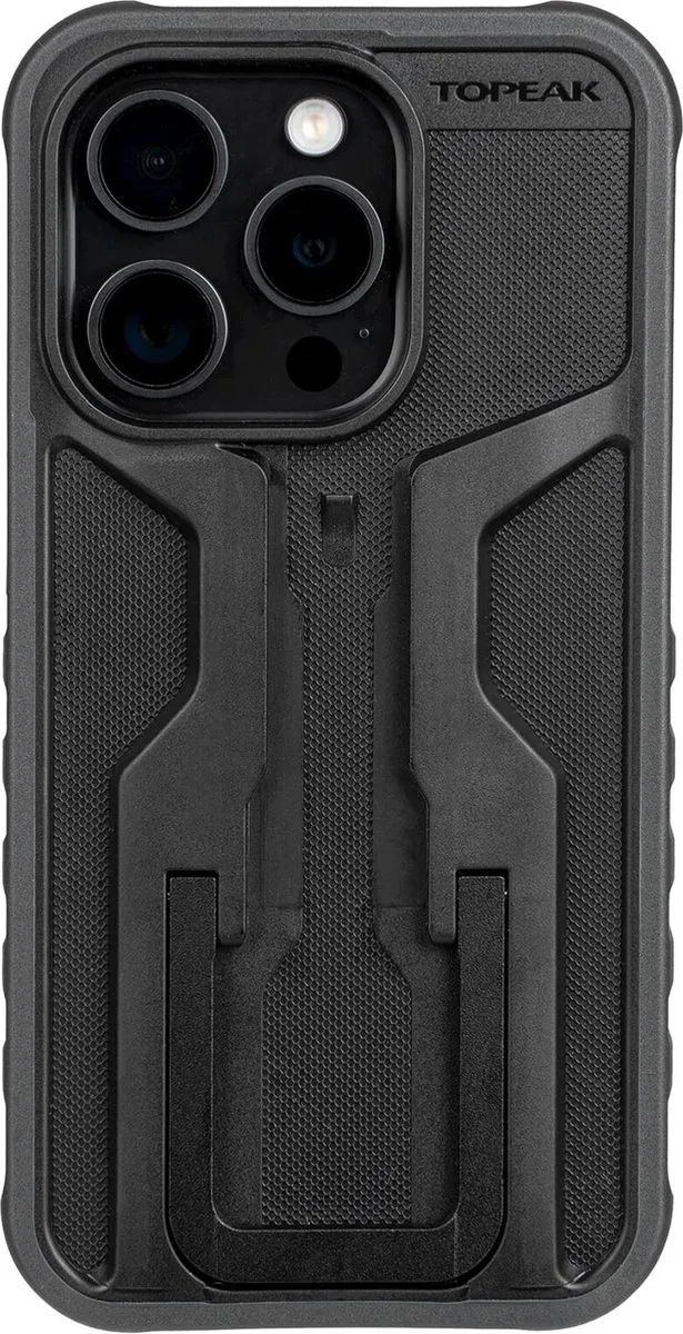 Topeak RideCase iPhone 15 Pro - Zwart/Grijs