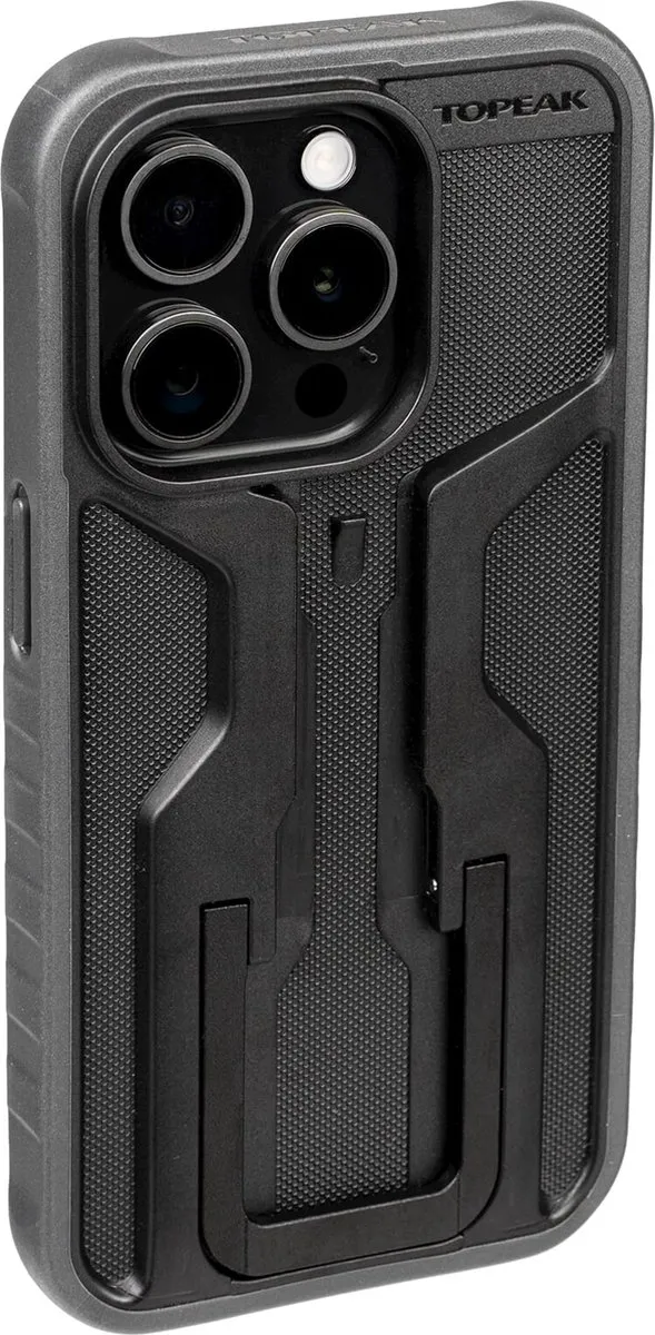 Topeak RideCase iPhone 15 Pro - Zwart/Grijs