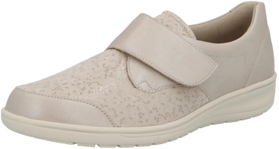 Solidus dames instappers beige maat 43