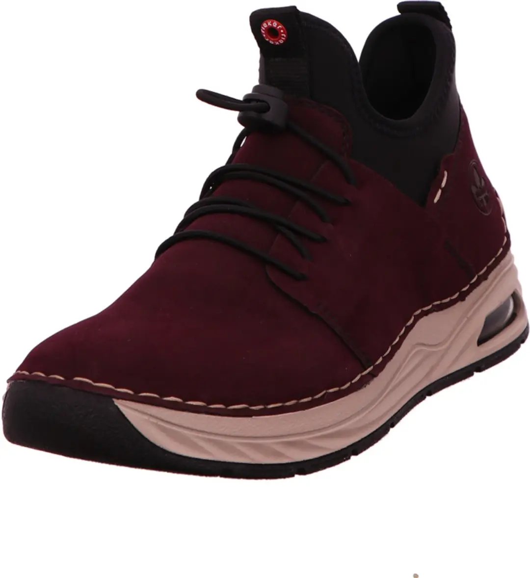 Rieker dames sneakers donkerrood maat 43