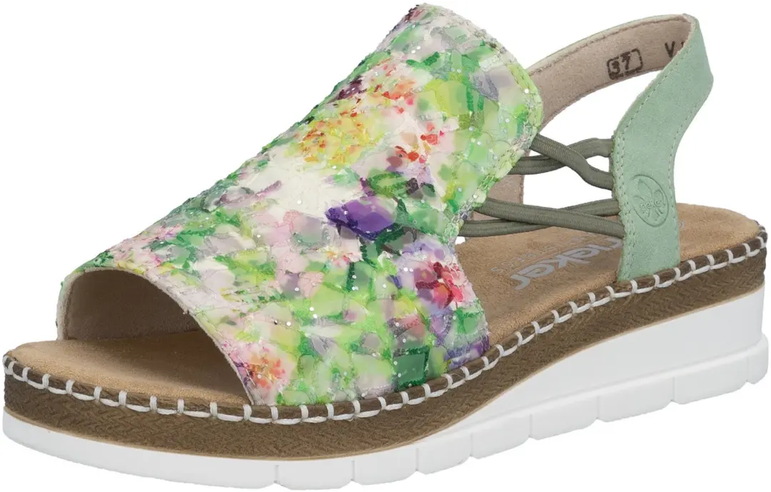 Rieker dames sandalen groen maat 37
