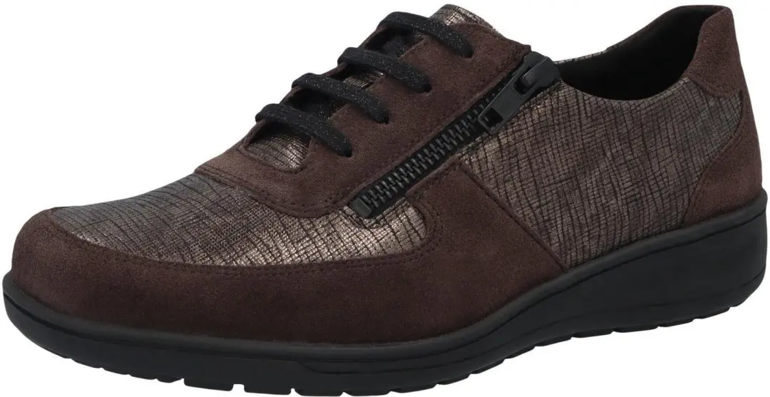 Solidus dames sneakers bruin maat 38.5