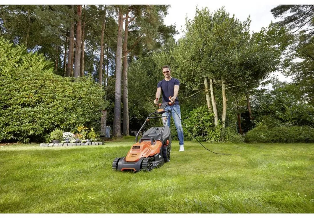 BLACK+DECKER BEMW471ES-QS Grasmaaier 1600W - 45L - afbeelding 6 van 6