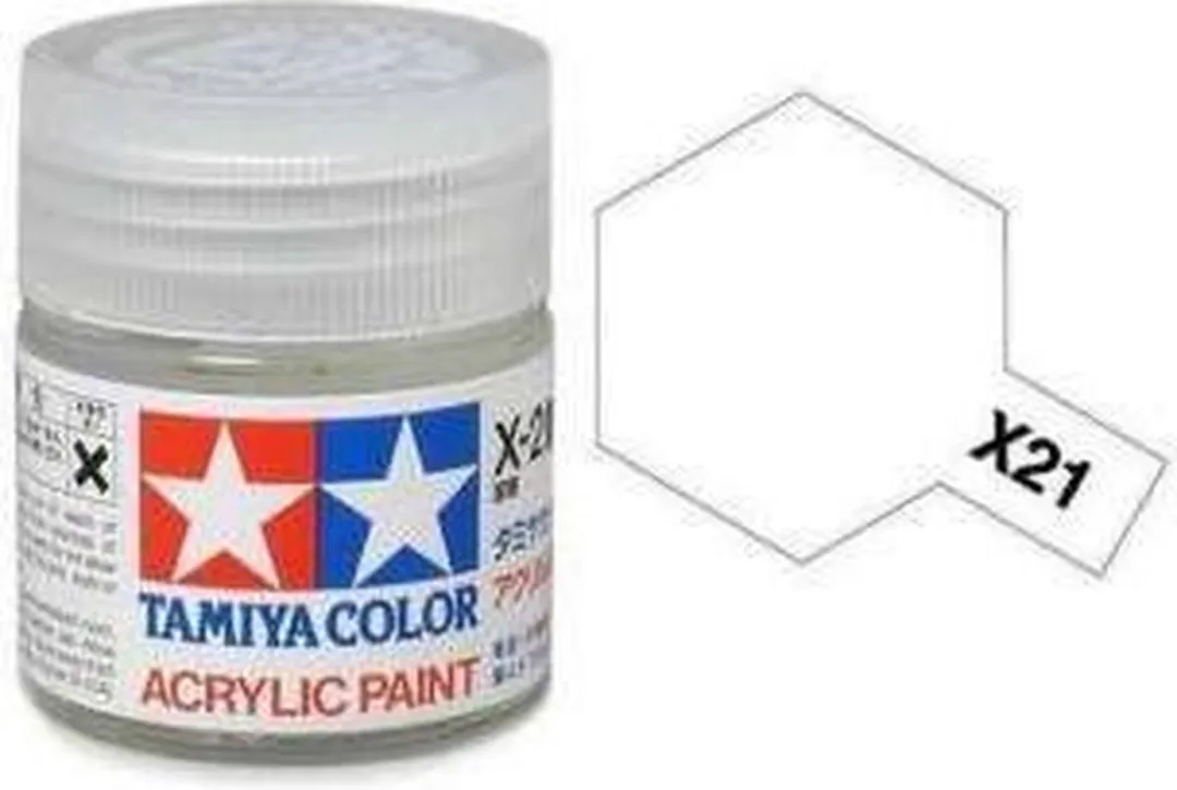 Tamiya X-21 Flate Base Primer Acrylverf 23ml - Matt