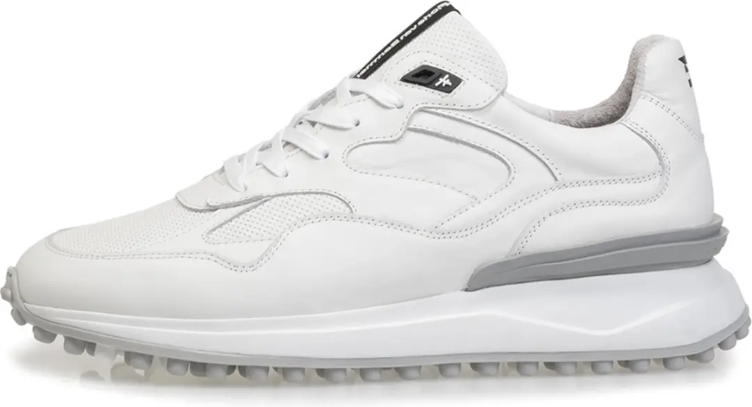 Floris van Bommel Heren Sneakers - Maat 44 - Wit - afbeelding 3 van 6