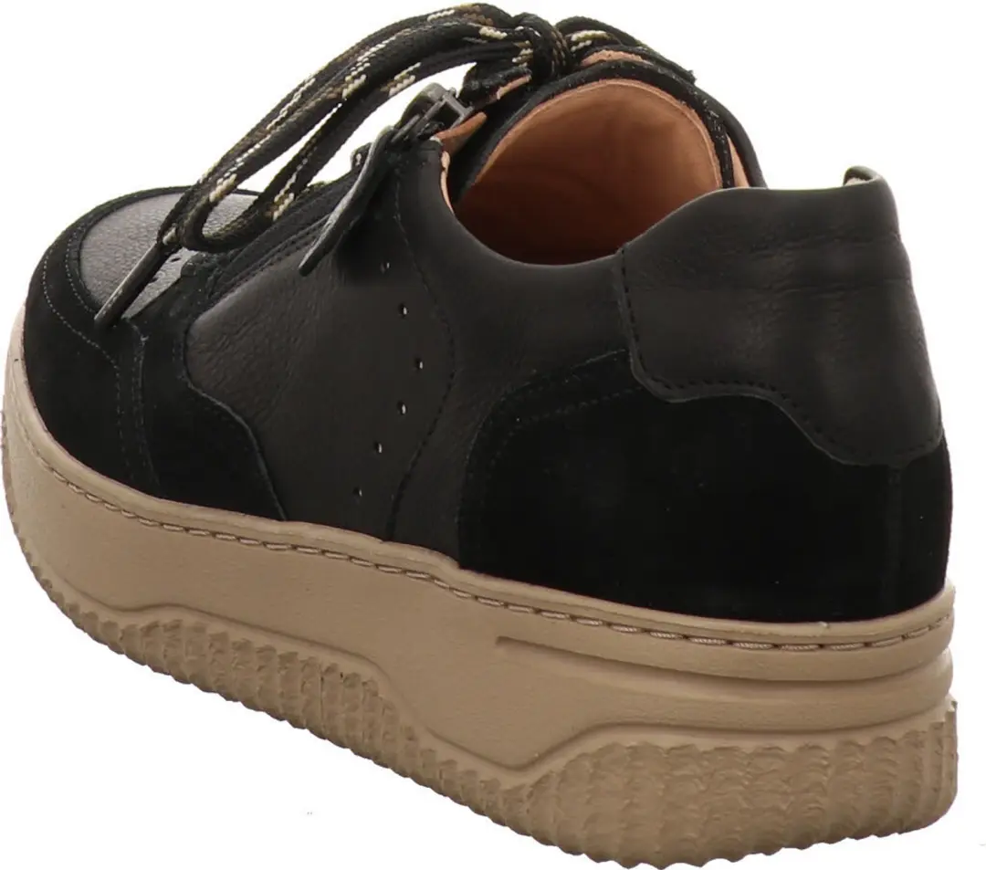 Hartjes Dames Sneakers - Zwart - afbeelding 5 van 6