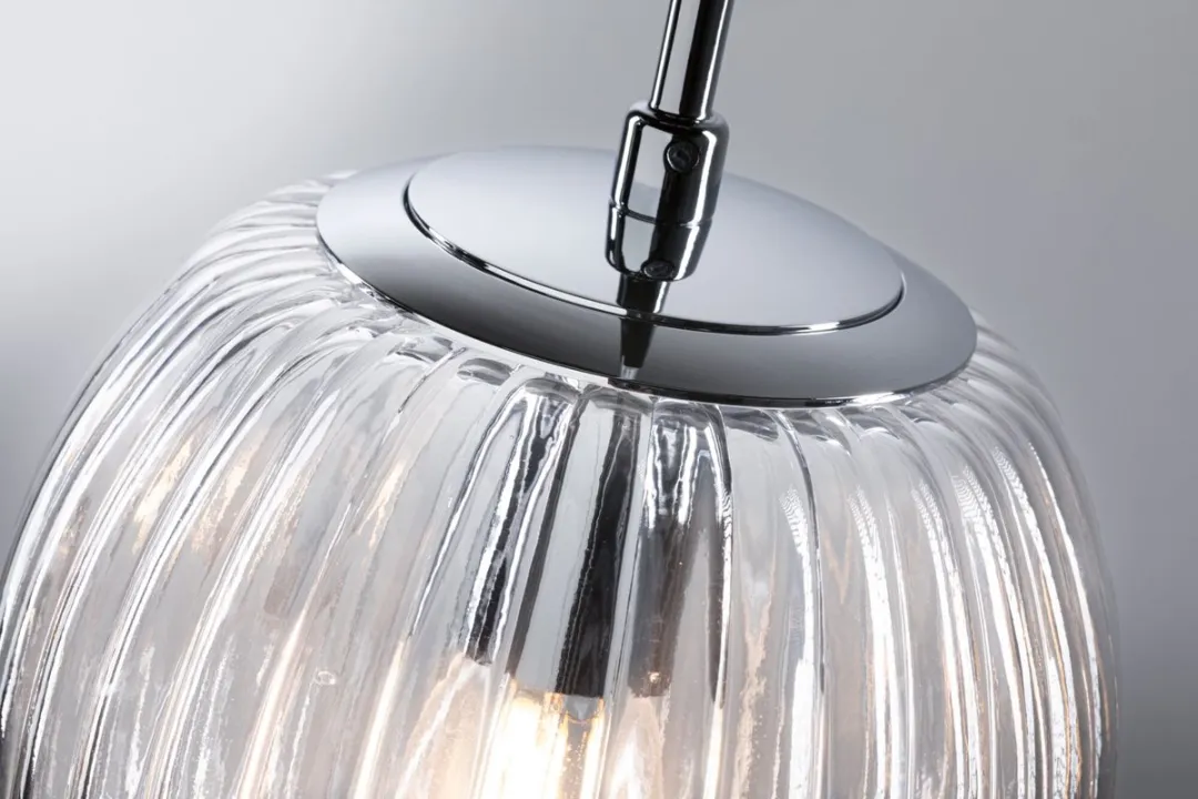 Paulmann Ruya LED Hanglamp E14 20W Glas Chroom