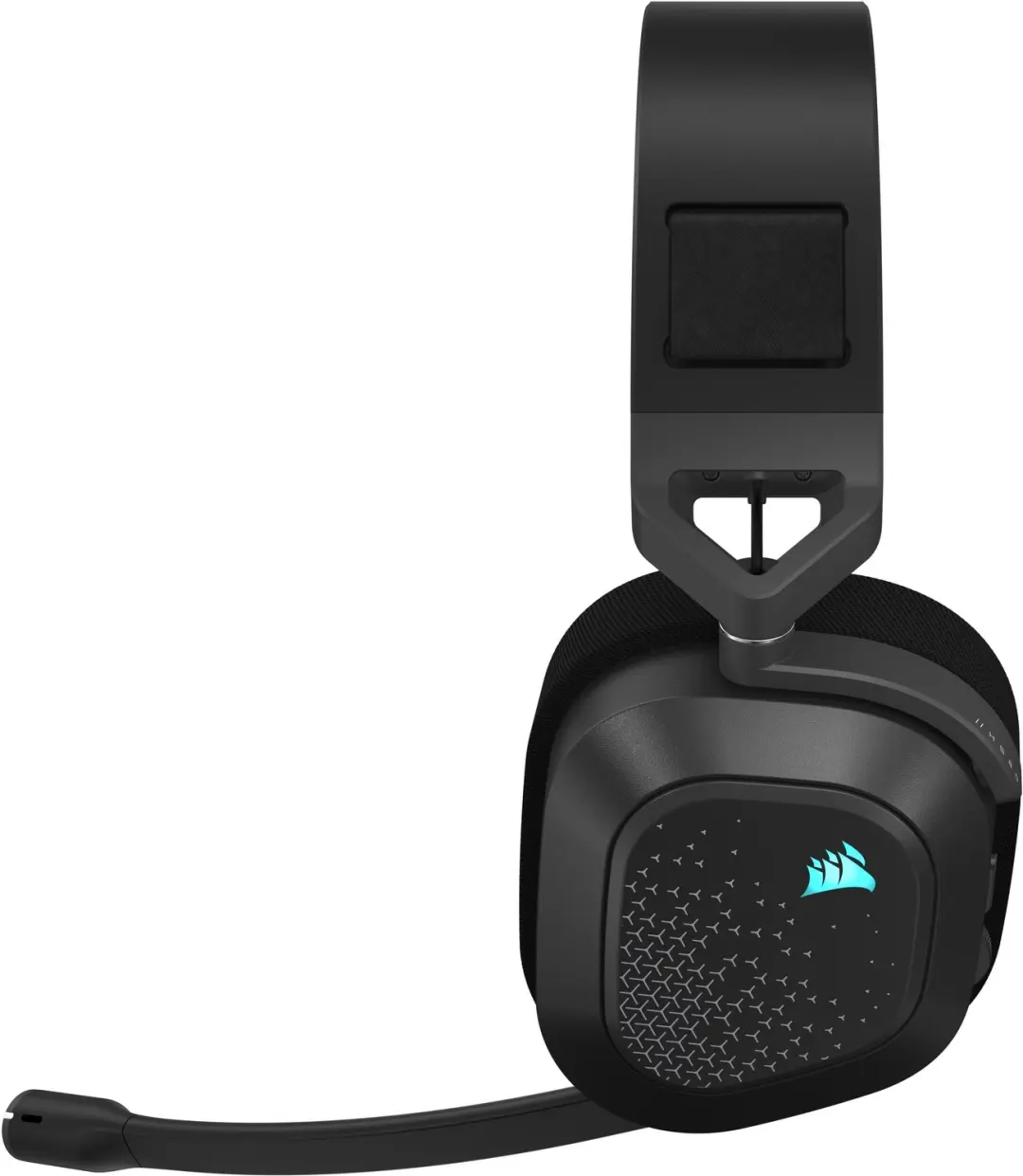 Corsair HS80 v2 MAX Draadloze Gaming Headset - Steel Gray - afbeelding 5 van 6