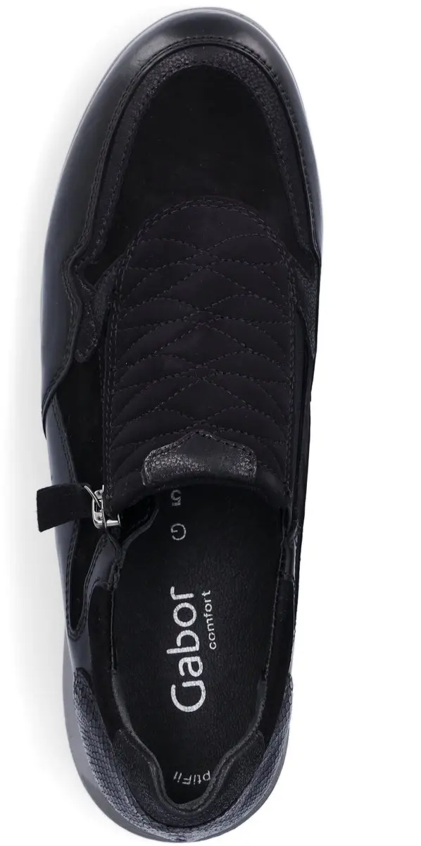 Gabor Dames Sneakers - Zwart - afbeelding 5 van 6