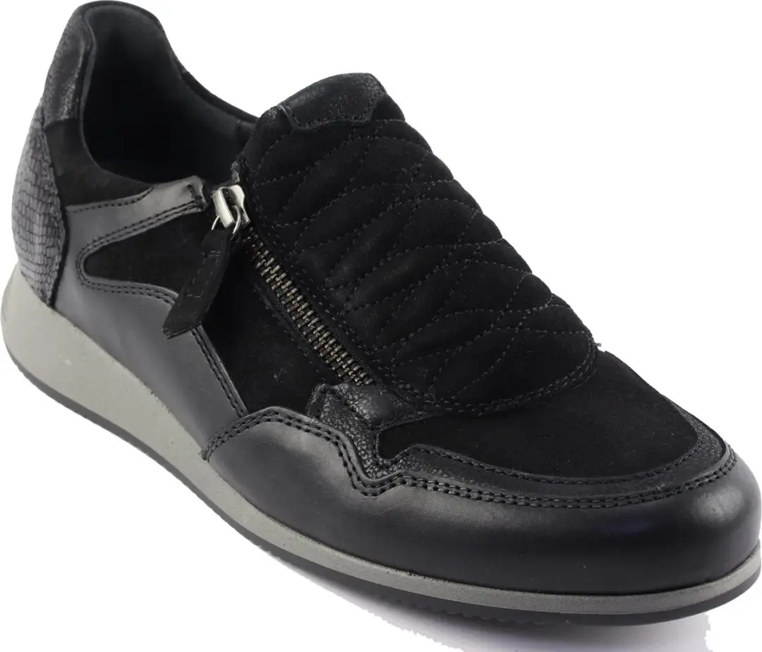 Gabor Dames Sneakers - Zwart - afbeelding 3 van 6