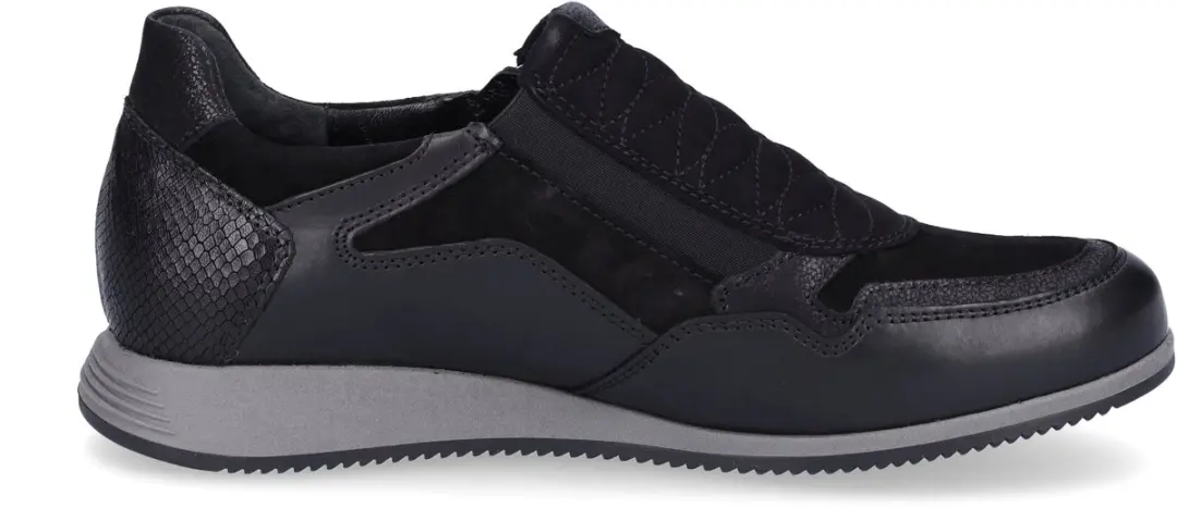Gabor Dames Sneakers - Zwart - afbeelding 4 van 6