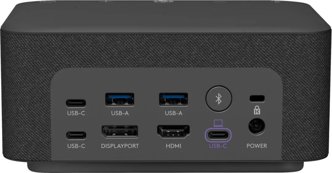Logitech 986-000020 USB Hub - Zwart