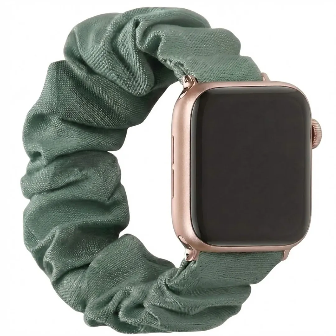 NUVEX Groen Horlogebandje Apple Watch 42-49mm