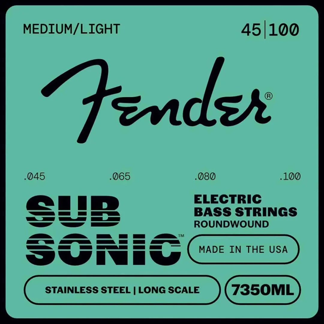 Fender Strings 7350ML Snarenset 45-100 - Basgitaar