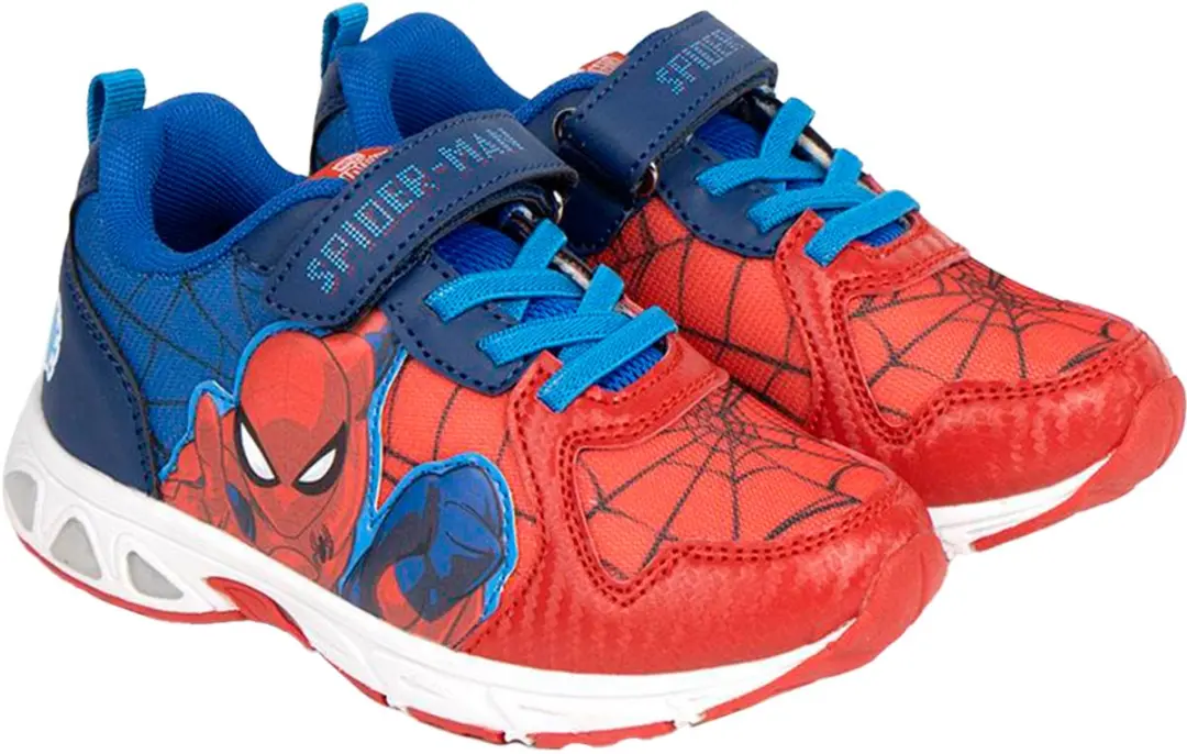 Cerda Group Sporty Tpr Sole With Lights Spiderman Schoenen Rood EU 30 Jongens,Me