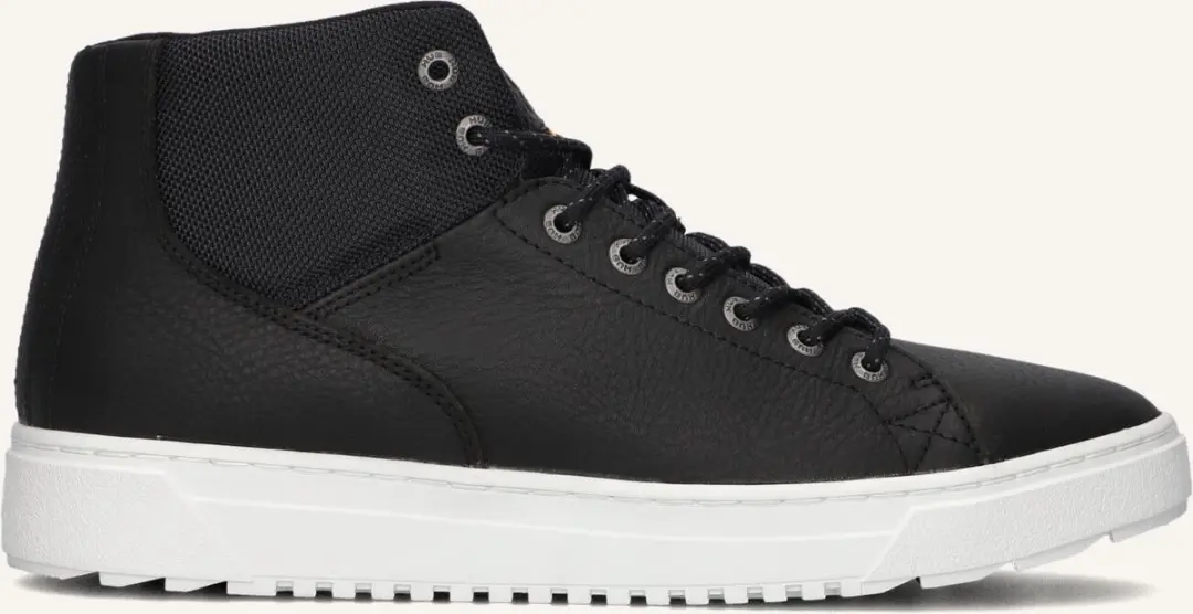 HUB Murrayfield 3.0 Sneakers Heren - Leren Sneaker - Zwart - Maat 42