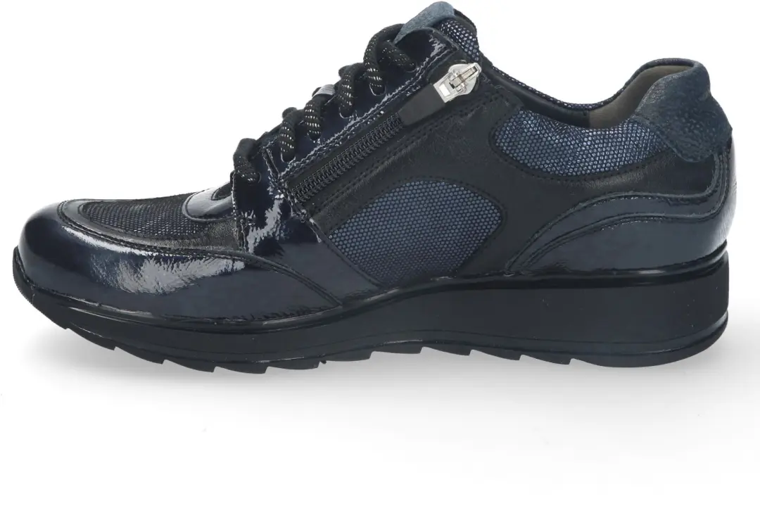 Durea 6315 Wijdte K Sneakers - Blauwmulti - afbeelding 2 van 6