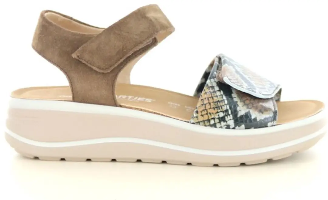 Hartjes unisex sandalen bruin maat 37