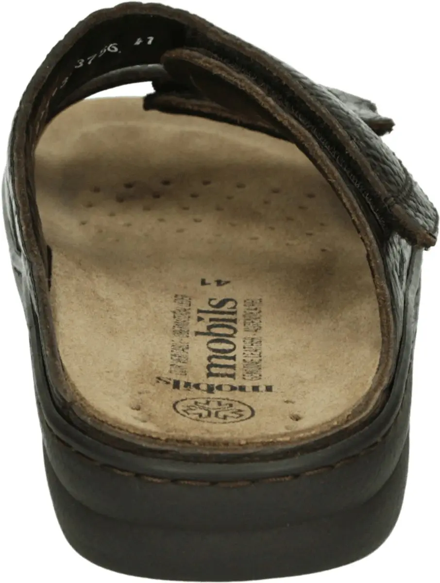 Mephisto James Mamouth Heren Slippers - Bruin - 42 - afbeelding 5 van 6