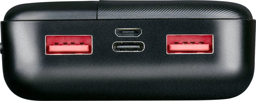 Grundig Powerbank 20000mAh - 25W - 3x USB - Zwart