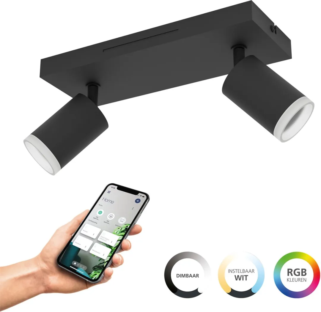 EGLO connect.z Melitello-Z Smart Spot LED 25cm