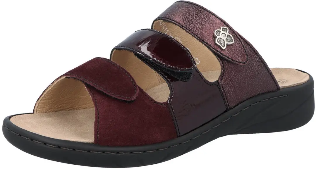 Solidus dames slippers rood maat 43