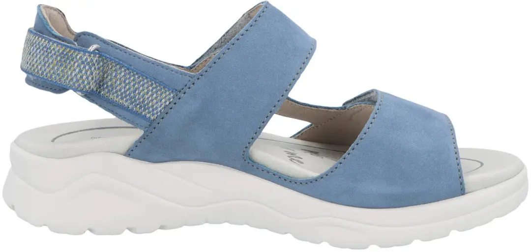Solidus Dames Sandalen - Blauw - Maat 38 - afbeelding 5 van 6