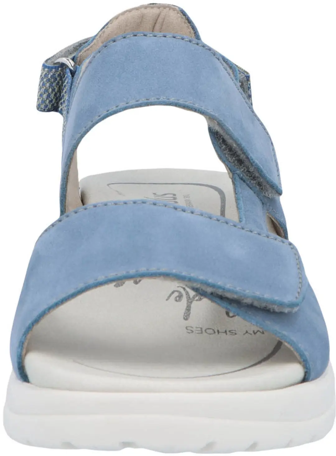 Solidus Dames Sandalen - Blauw - Maat 38 - afbeelding 3 van 6