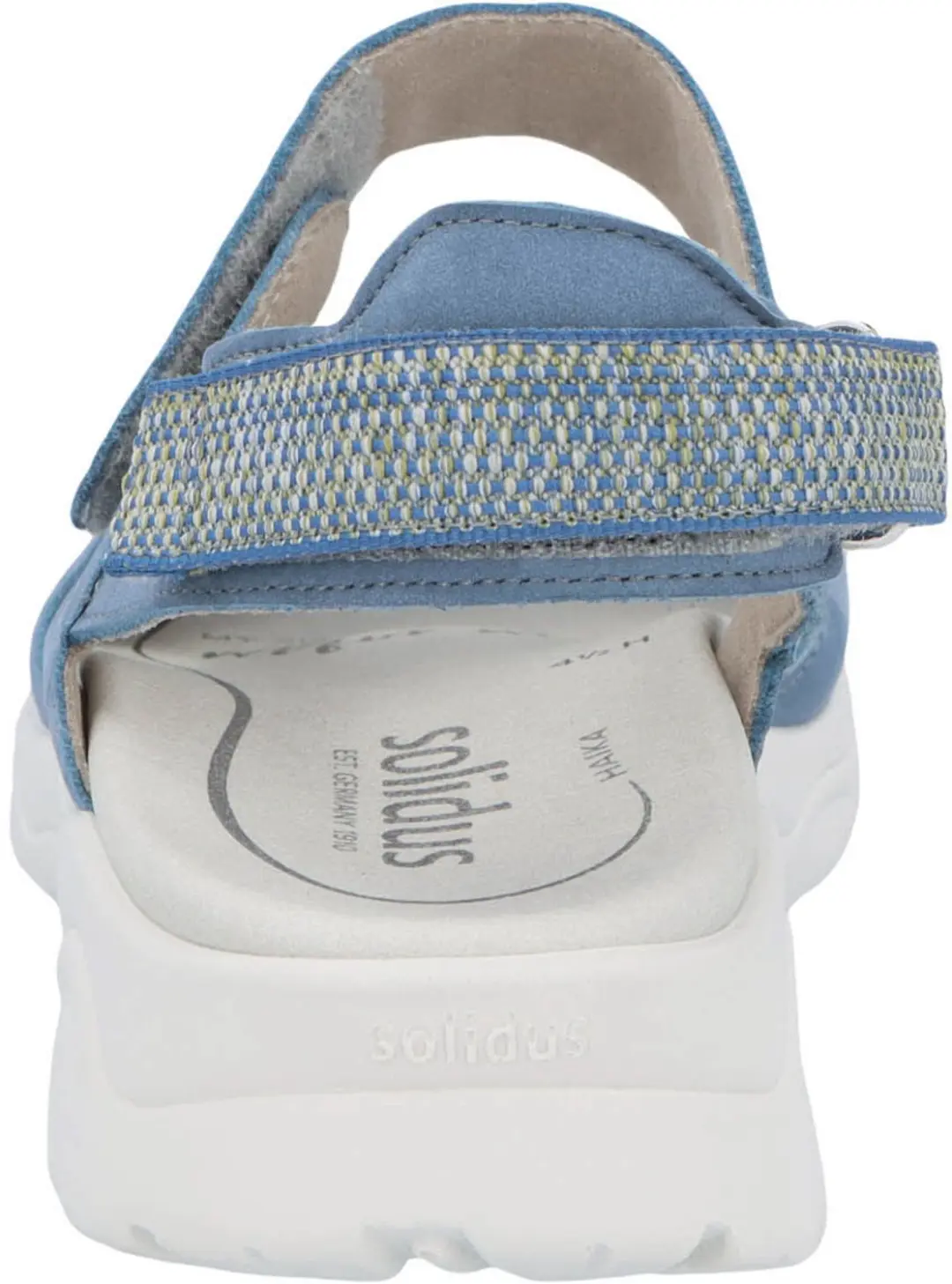 Solidus Dames Sandalen - Blauw - Maat 38 - afbeelding 2 van 6