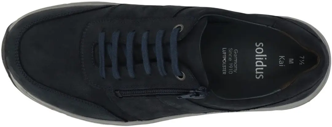 Solidus Heren Sneakers - Blauw - 39 - afbeelding 4 van 6