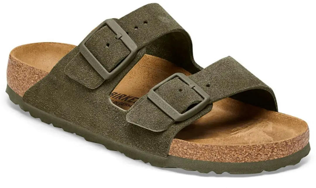Birkenstock dames slippers groen maat 40