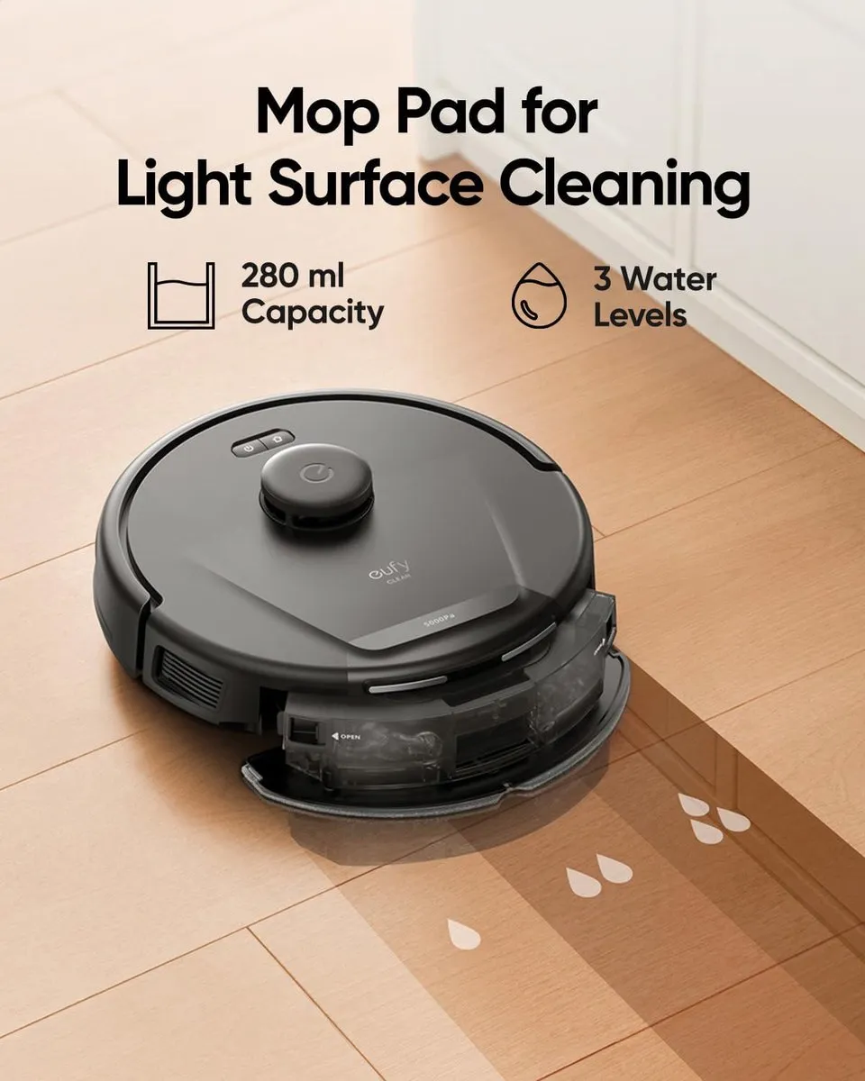 Eufy Clean L60 SES Robotstofzuiger - 5.000 Pa - Automatisch leegstation - afbeelding 6 van 6