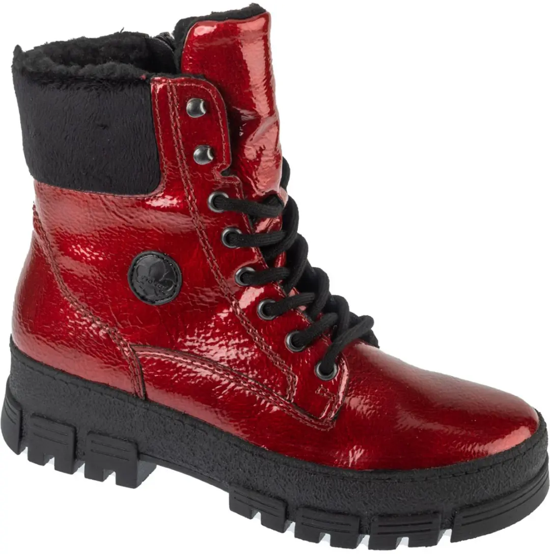 Rieker Booties, Vrouwen, Rood, Laarsjes, maat: 36