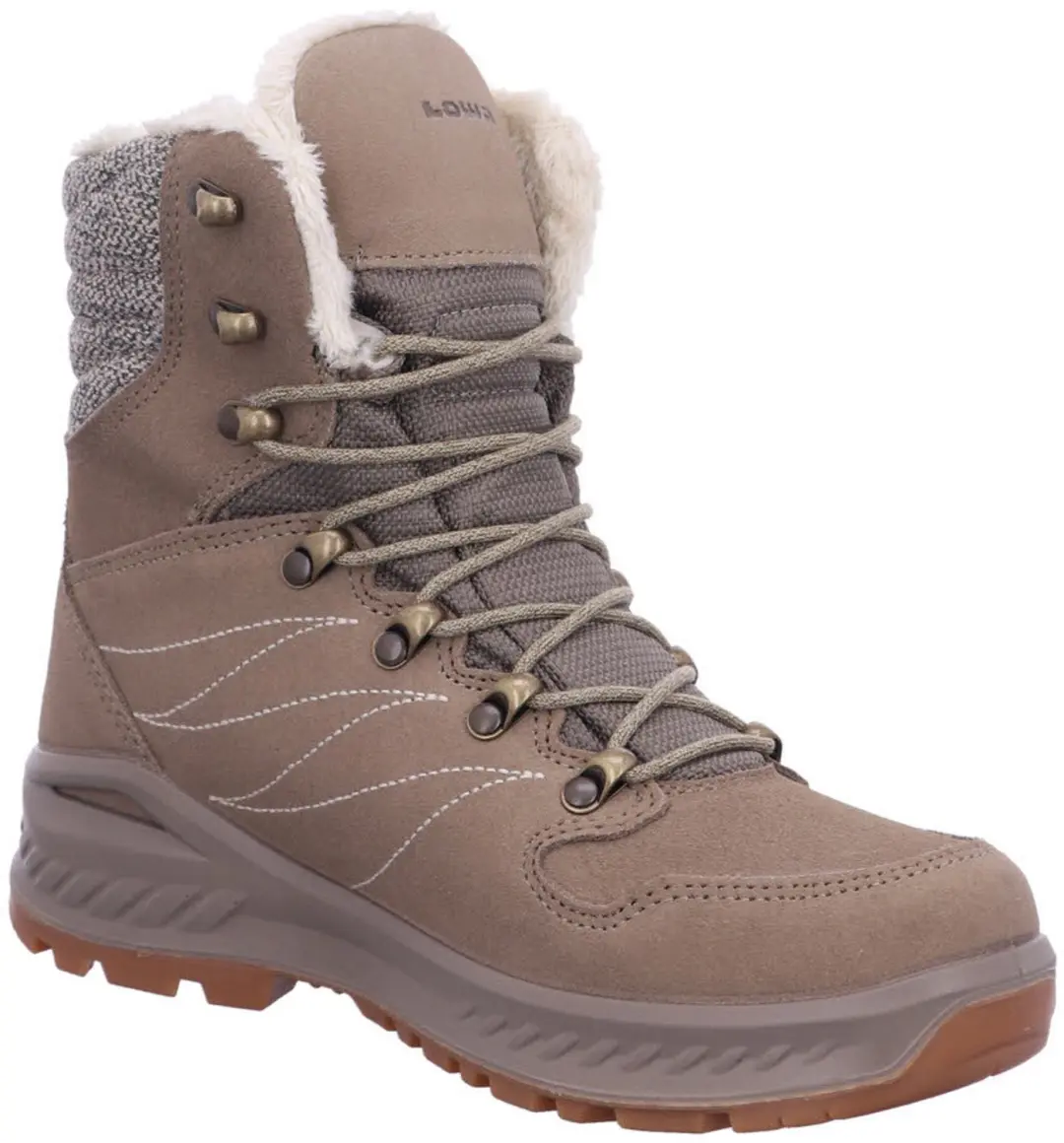 LOWA dames pantoffels beige maat 37