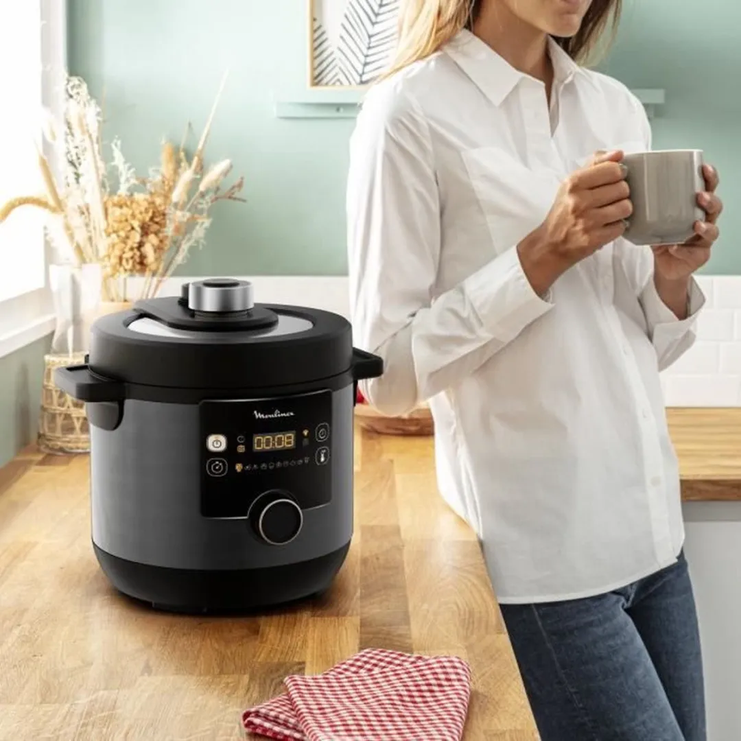 Tefal Moulinex YY4903FB Turbo Kitchen & Fry Multipper - 15 Programma's - 1450W