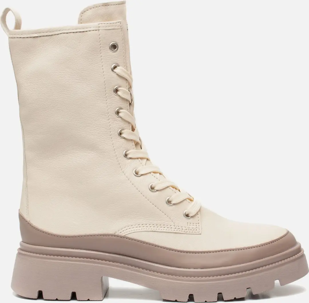 Gabor Veterboots beige Leer