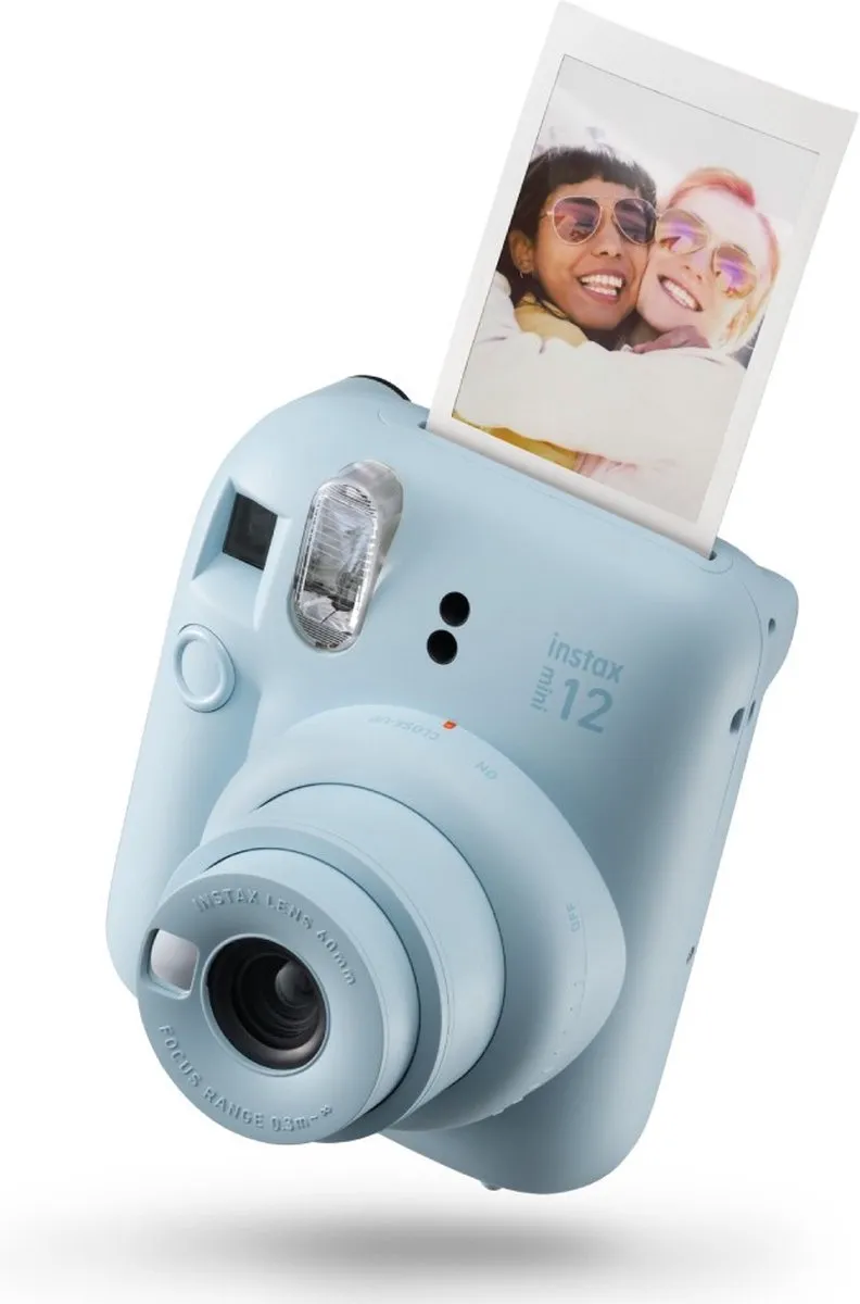 FUJIFILM instax mini 12 Instant Camera - Pastel Blue