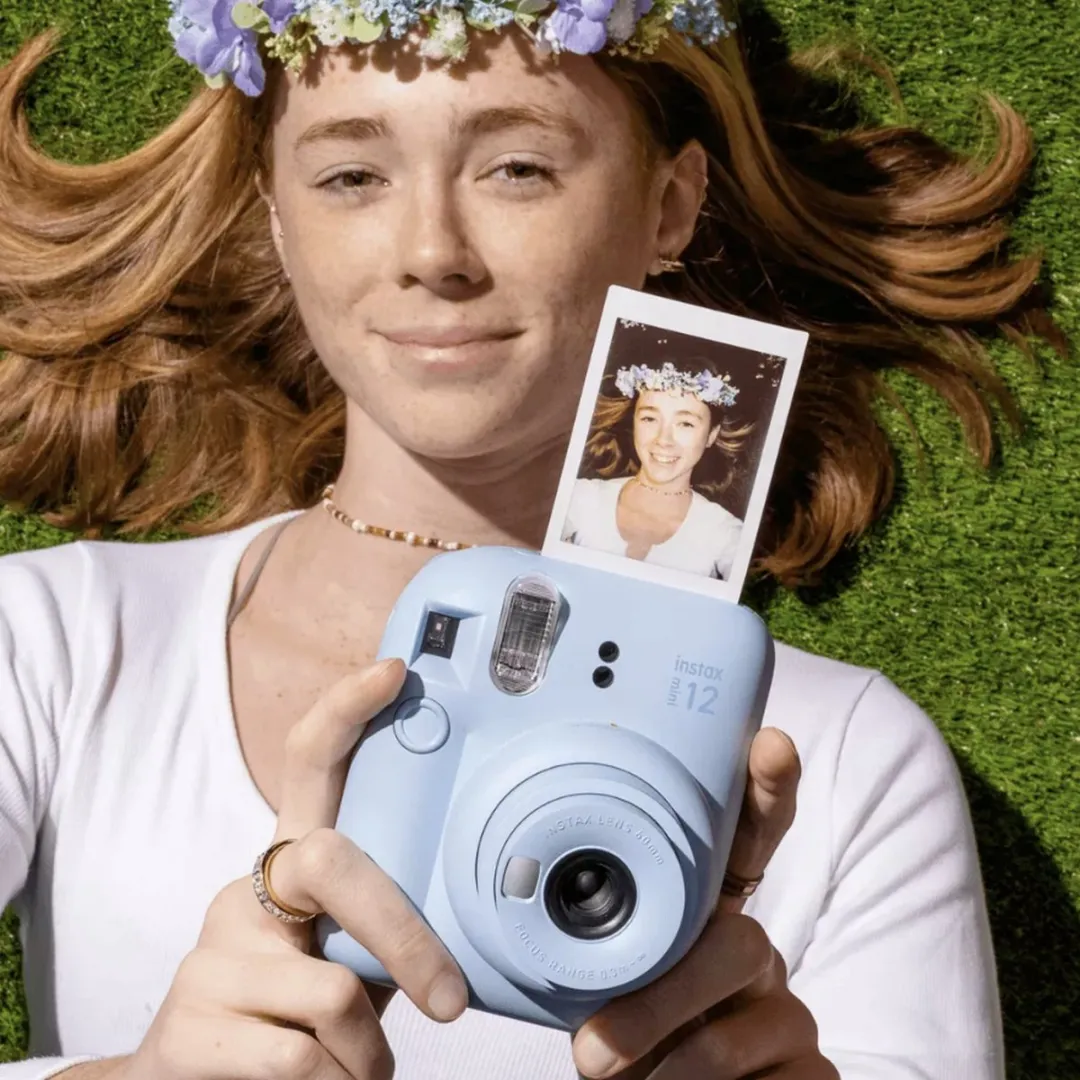 FUJIFILM instax mini 12 Instant Camera - Pastel Blue - afbeelding 6 van 6