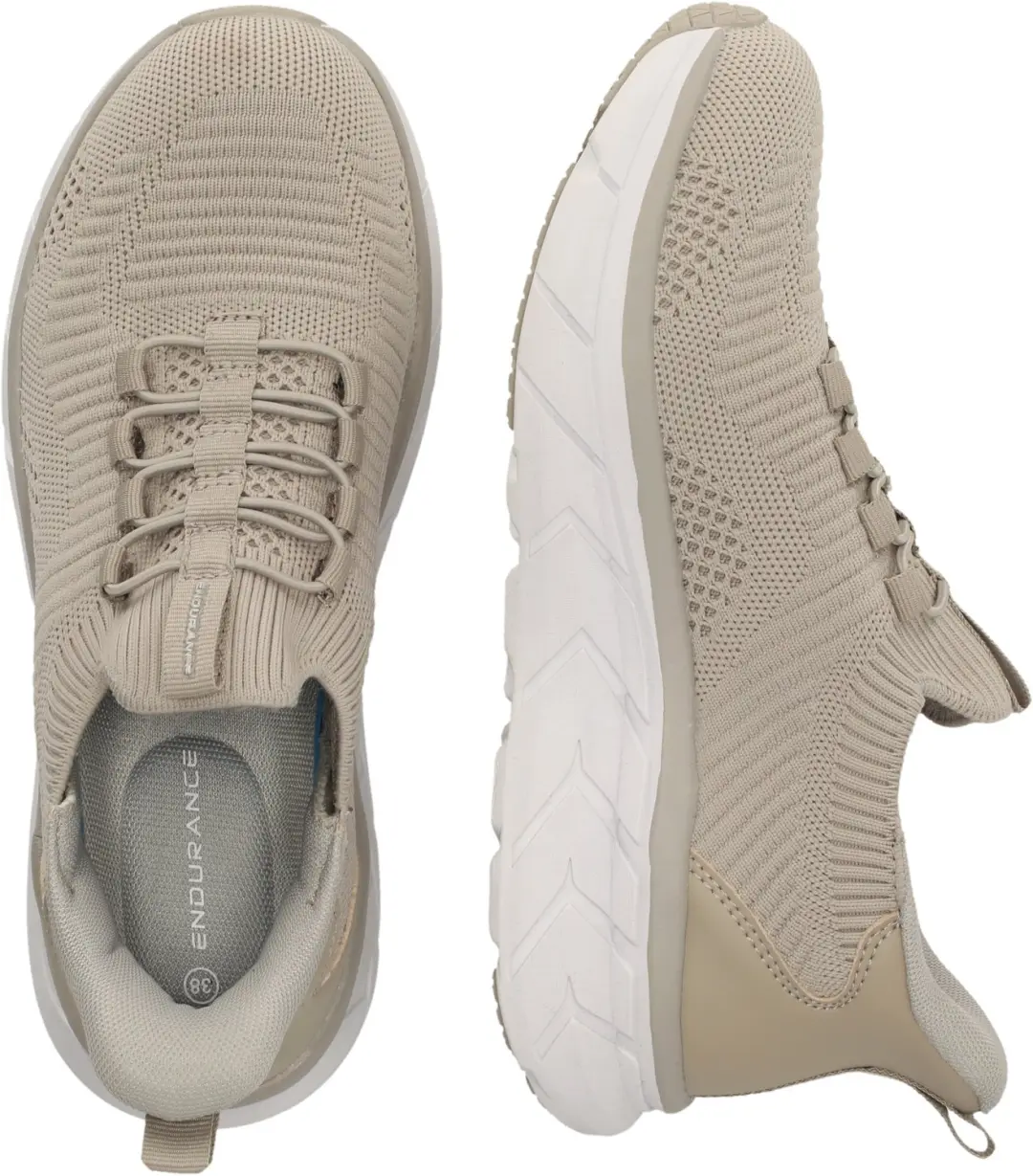 ENDURANCE Beliva Sneaker Dames - Beige - 38 - afbeelding 2 van 6