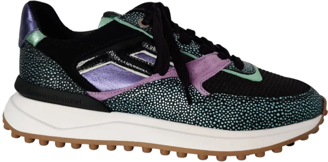 Floris van Bommel SFW-10128 Noppi Sneakers - Dames - Zwart - afbeelding 3 van 6