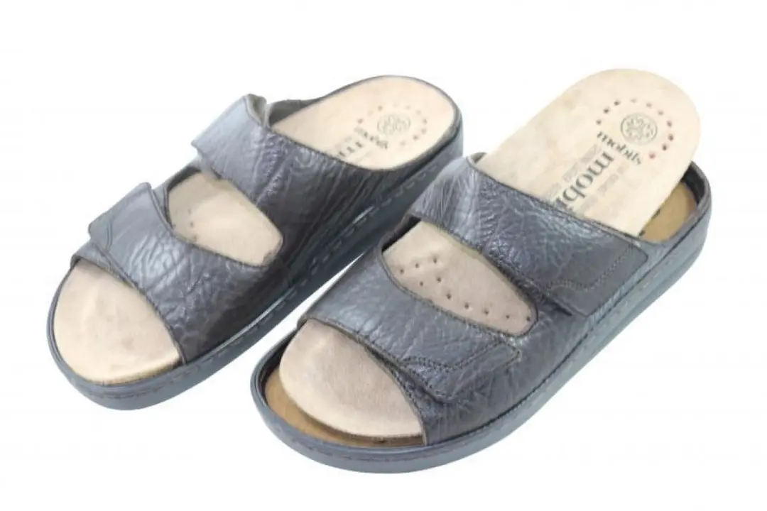 Mephisto James Mamouth Heren Slippers - Bruin - 41 - afbeelding 3 van 6