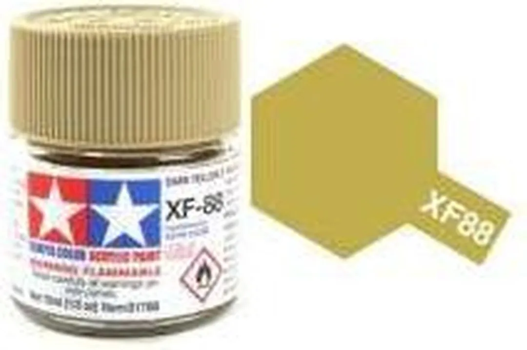 Tamiya XF-88 Dark Yellow Acrylverf 10ml