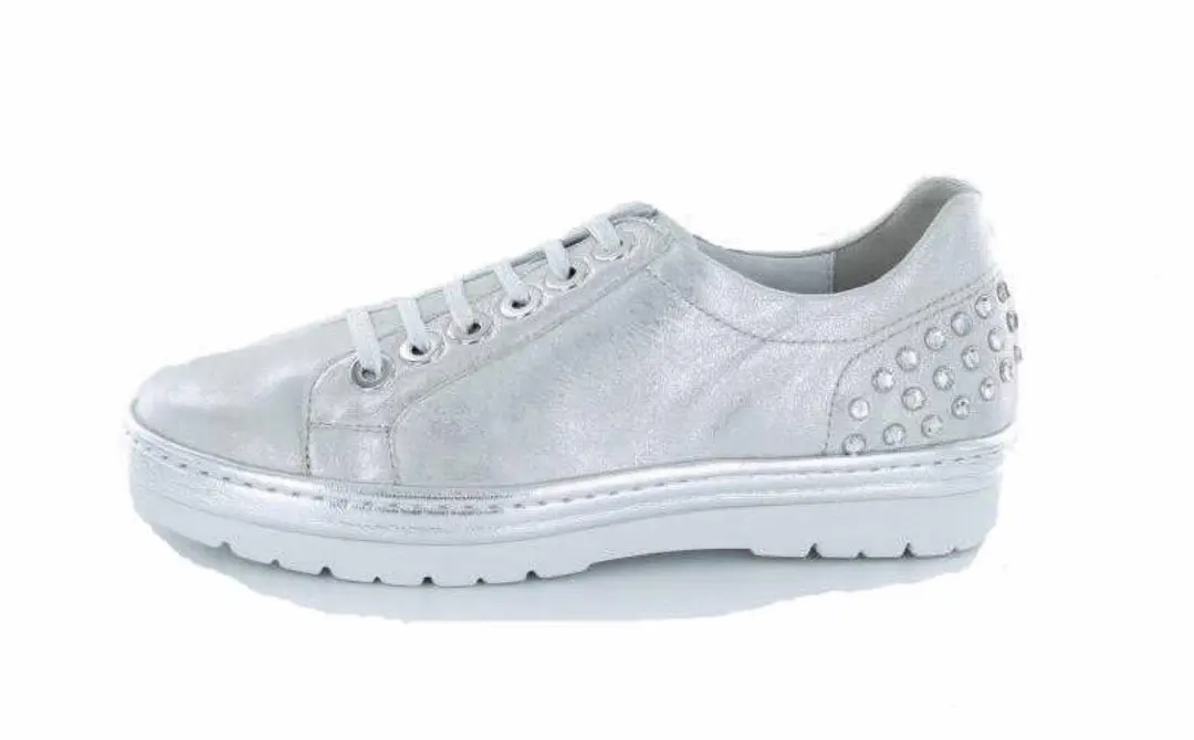 Semler dames sneakers zilver maat 38.5